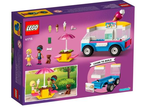 Klocki LEGO Friends Furgonetka Z Lodami 41715 - 6