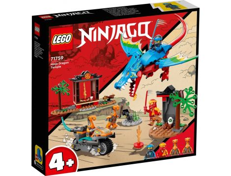 Klocki Świątynia Ze Smokiem Ninja LEGO Ninjago