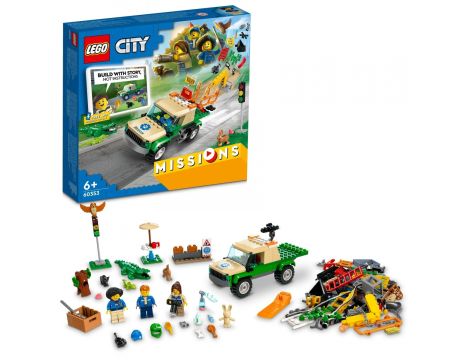 Klocki LEGO City Misje Ratowania Dzikich Zwierząt 60353 - 4