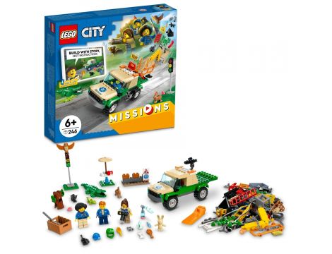 Klocki LEGO City Misje Ratowania Dzikich Zwierząt 60353 - 5