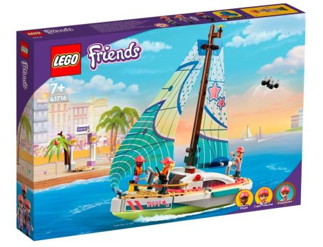 Klocki LEGO Friends Stephanie I Przygoda Pod Żaglami 41716