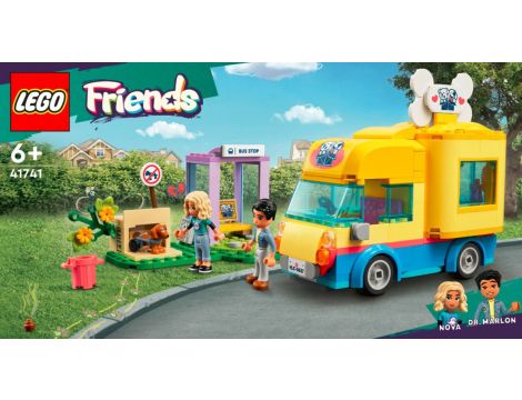 Klocki LEGO Friends Furgonetka Ratunkowa Dla Psów 41741 - 6