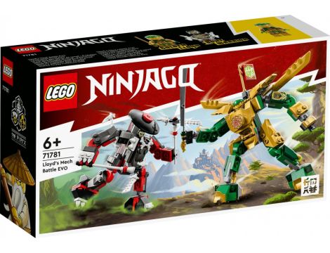 Klocki Starcie Lloyda z Mechem EVO LEGO Ninjago