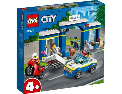 Klocki Posterunek Policji Pościg LEGO City