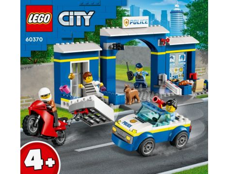 Klocki Posterunek Policji Pościg LEGO City - 8