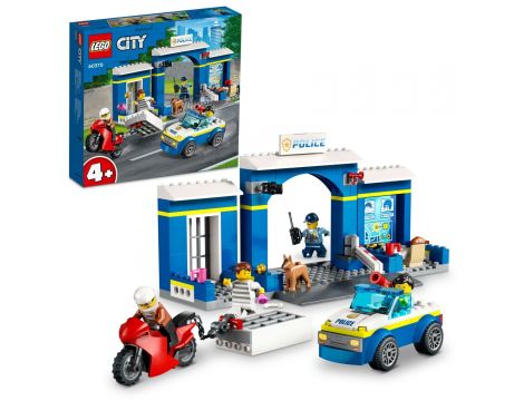 Klocki Posterunek Policji Pościg LEGO City - 10