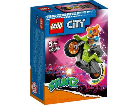 Klocki LEGO City Motocykl Kaskaderski Z Niedźwiedziem 60356