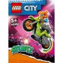 Klocki LEGO City Motocykl Kaskaderski Z Niedźwiedziem 60356 - 3