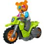 Klocki LEGO City Motocykl Kaskaderski Z Niedźwiedziem 60356 - 7