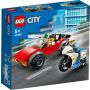 Klocki LEGO City Motocykl Policyjny - Pościg Za Samochodem 60392 - 2