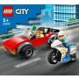 Klocki LEGO City Motocykl Policyjny - Pościg Za Samochodem 60392 - 3