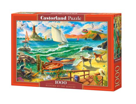 Puzzle Weekend Nad Morzem Castorland 1000el