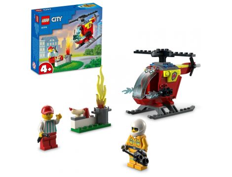 Klocki LEGO City Helikopter Strażacki 60318 - 4