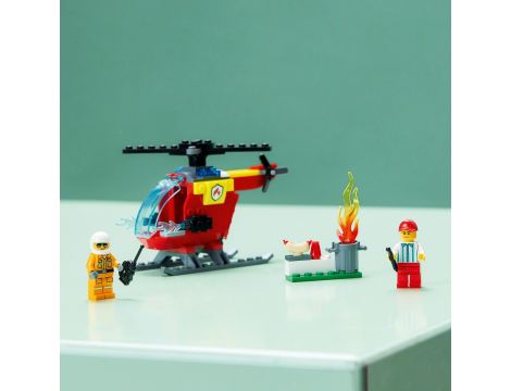 Klocki LEGO City Helikopter Strażacki 60318 - 5