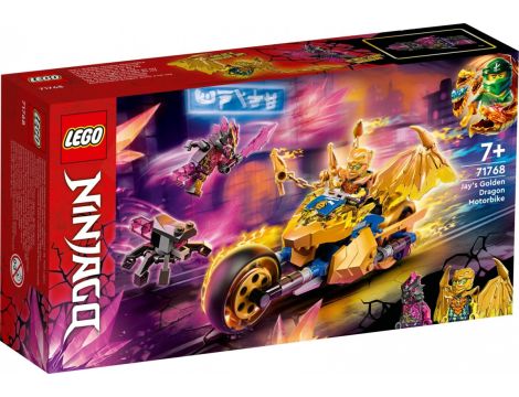 Klocki Złoty Smoczy Motocykl Jaya LEGO Ninjago