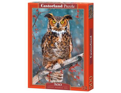 Puzzle Wielka Rogata Sowa Castorland 500el