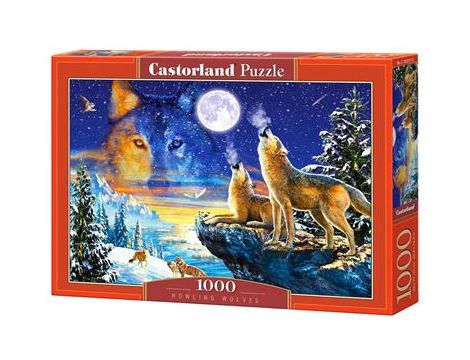 Puzzle Wyjące Wilki Castorland 1000el