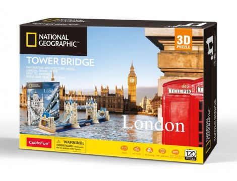 Puzzle Tower Bridge 3D Cubic Fun