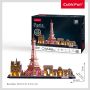 Puzzle 3D LED City Line Paryż od Cubic Fun - 3