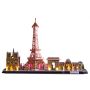 Puzzle 3D LED City Line Paryż od Cubic Fun - 4