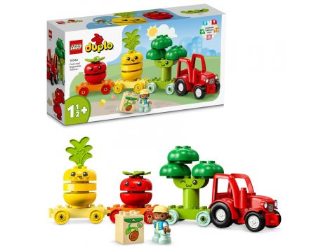 Klocki LEGO DUPLO Traktor Z Warzywami I Owocami 10982 - 9