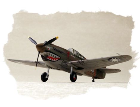 Model samolotu P-40B/C Hawk - 81 Hobby Boss - 8