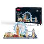 Puzzle 3D LED City Line Londyn od Cubic Fun - 2