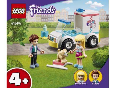 Klocki LEGO Friends Karetka Kliniki Dla Zwierzątek 41694 - 2