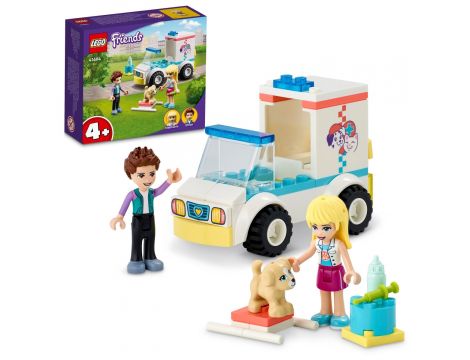 Klocki LEGO Friends Karetka Kliniki Dla Zwierzątek 41694 - 4