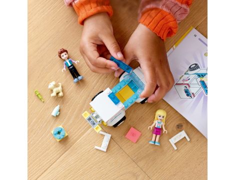 Klocki LEGO Friends Karetka Kliniki Dla Zwierzątek 41694 - 6