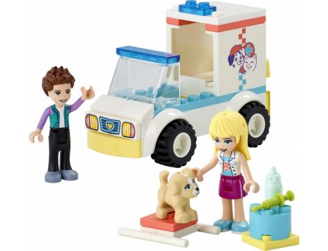 Klocki LEGO Friends Karetka Kliniki Dla Zwierzątek 41694 - 9