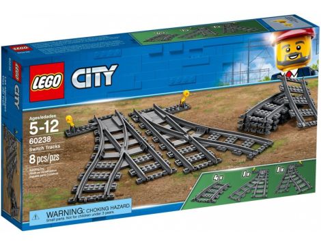 Klocki LEGO City Zwrotnice 60238