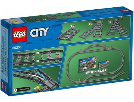 Klocki LEGO City Zwrotnice 60238 - 3