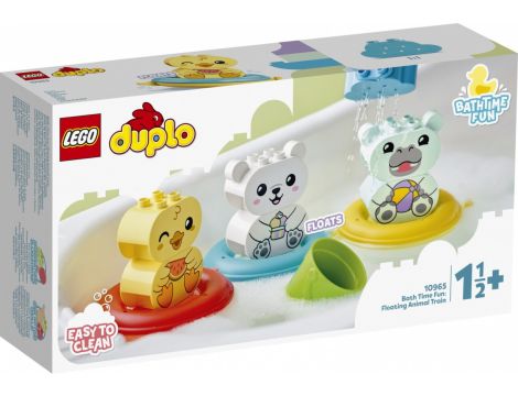 Klocki LEGO DUPLO Zabawa W Kąpieli: Pływający Pociąg Ze Zwierzątkami 10965