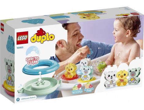 Klocki LEGO DUPLO Zabawa W Kąpieli: Pływający Pociąg Ze Zwierzątkami 10965 - 4