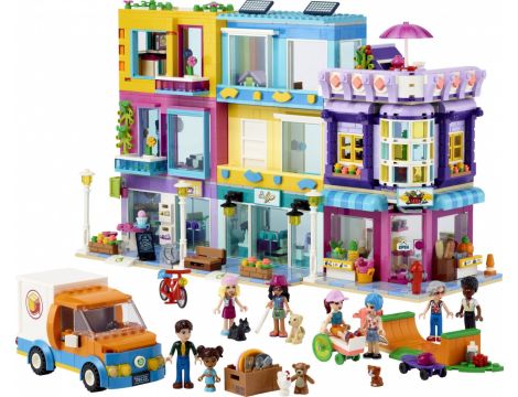 Klocki LEGO Friends Budynki Przy Głównej Ulicy 41704 - 5