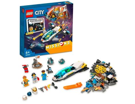 Klocki LEGO City Wyprawy Badawcze Statkiem Marsjańskim 60354 - 6