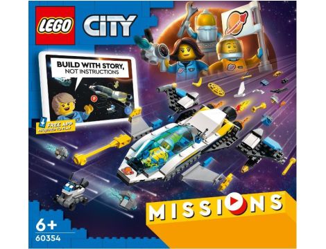 Klocki LEGO City Wyprawy Badawcze Statkiem Marsjańskim 60354 - 8