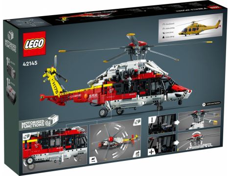 Klocki LEGO Technic Helikopter Ratunkowy Airbus H175 42145 - 5