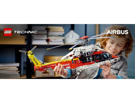 Klocki LEGO Technic Helikopter Ratunkowy Airbus H175 42145 - 7