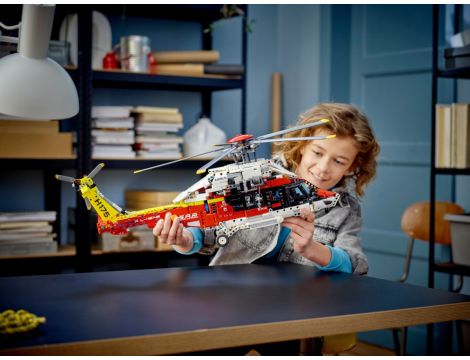 Klocki LEGO Technic Helikopter Ratunkowy Airbus H175 42145 - 9