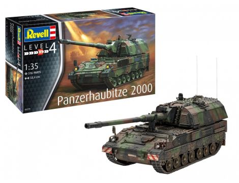 Model czołgu Panzerhaubitze 2000 Revell