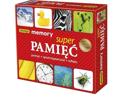 Gra Super Pamieć Memory Adamigo