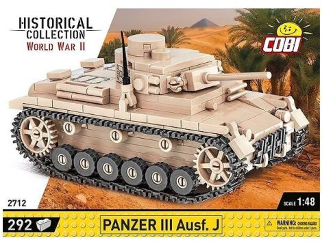 Czołg Klocki Panzer III Ausf. J Cobi