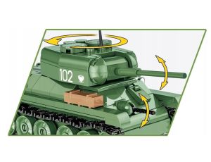 Klocki Czołg HC WWII T-34-85 Cobi - image 2