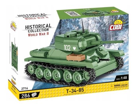 Klocki Czołg HC WWII T-34-85 Cobi