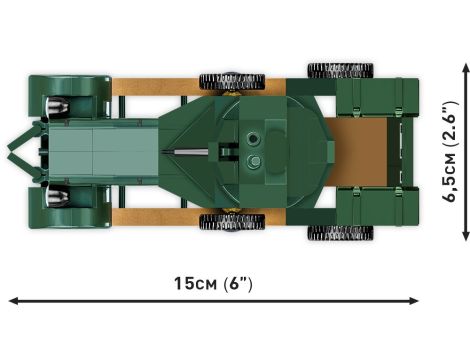 Klocki Wóz Pancerny Rolls-Royce Armoured Car 1920 Pattern MK I Cobi - 5