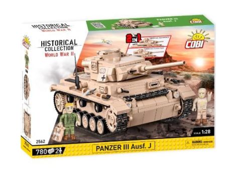 Klocki Czołg HC WWII Panzer III Ausf J Cobi