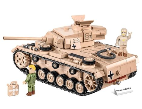 Klocki Czołg HC WWII Panzer III Ausf J Cobi - 2