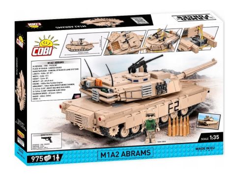 Klocki Czołg M1A2 Abrams Cobi - 2